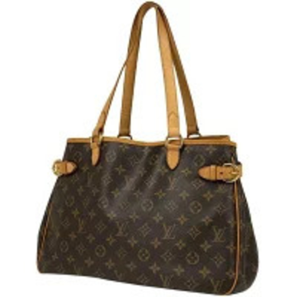 Louis Vuitton Batignolles Horizontal Shoulder Bag Tote Monogram Brown